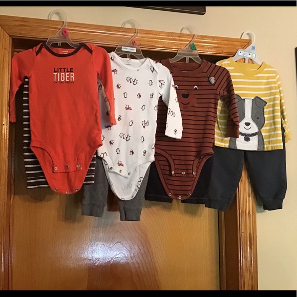 Carter's Other - Bundle of 4 baby boy outfits! (SOLD)